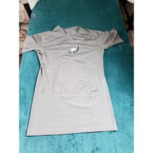 Philadelphia Eagles Nike Pro Combat Shirt Extra Large Womens Gray Compression